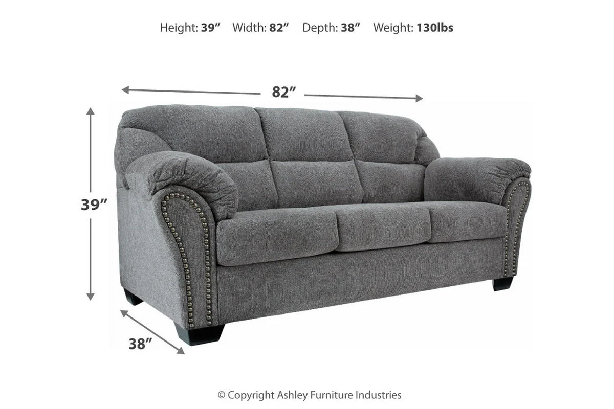 Allmaxx Pewter Sofa or Loveseat
