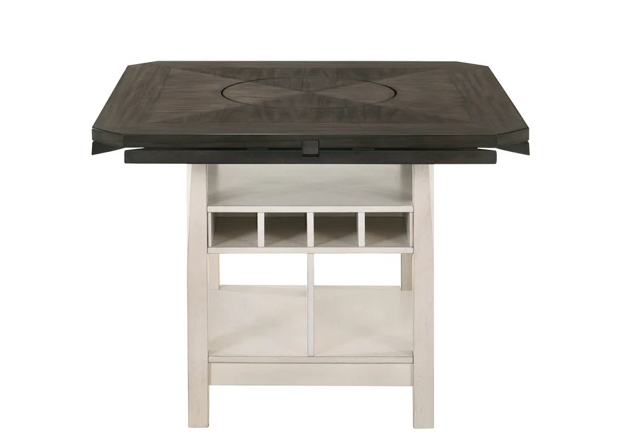 Conner Chalk Gray Counter Height Dining Set