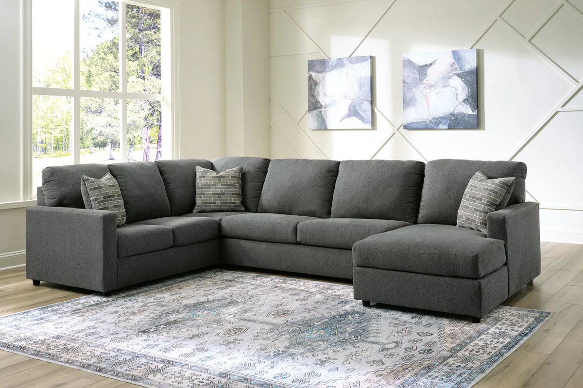 Edenfield 3-Piece Chaise Sectional