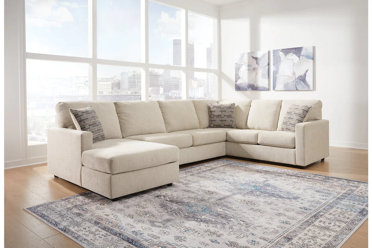 Edenfield 3-Piece Chaise Sectional