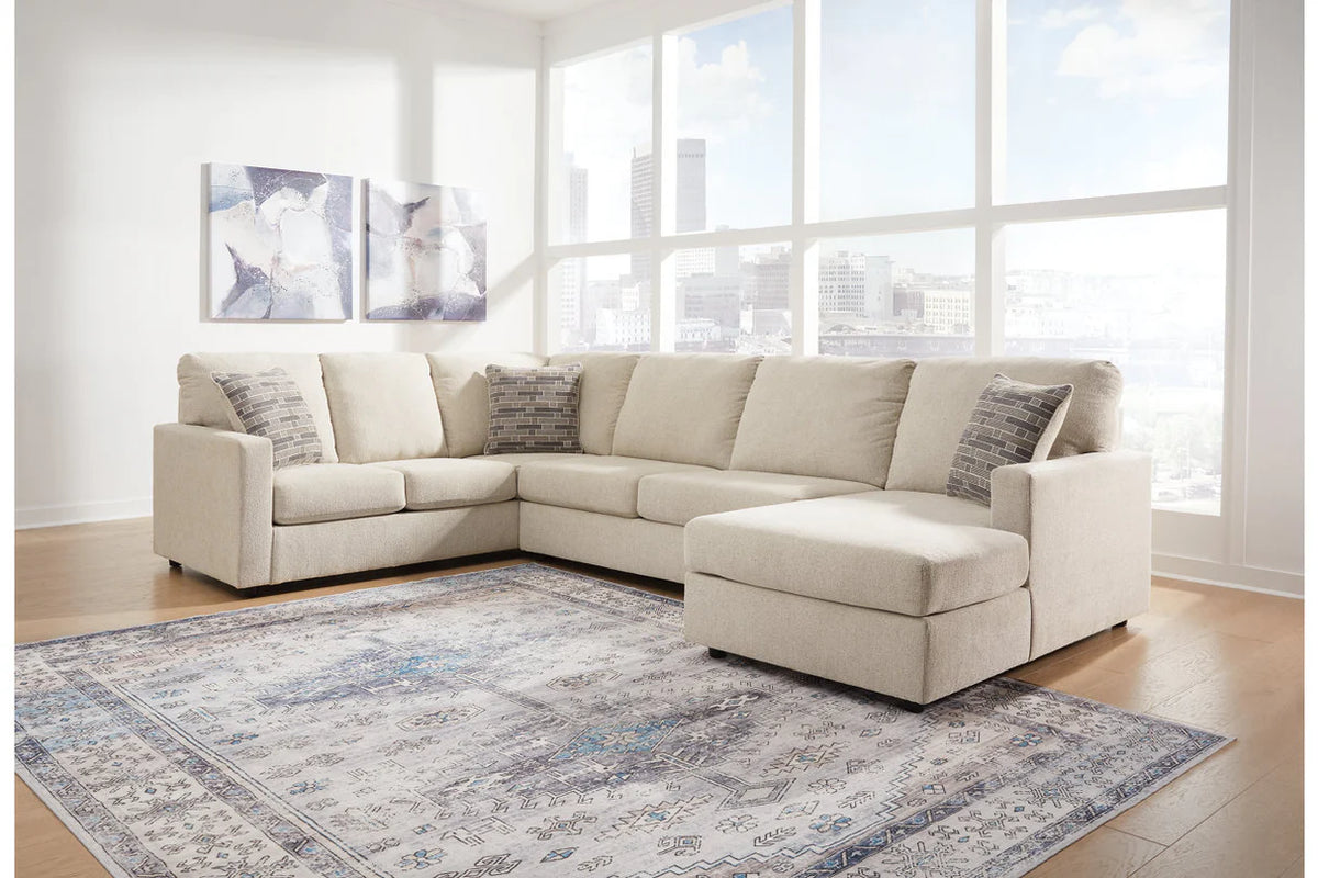 Edenfield 3-Piece Chaise Sectional
