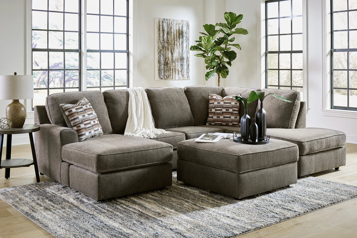 O'Phannon Putty Chaise Sectional 2-Piece