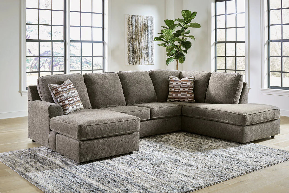 Seccional de 2 piezas Chaise Putty O'Phannon