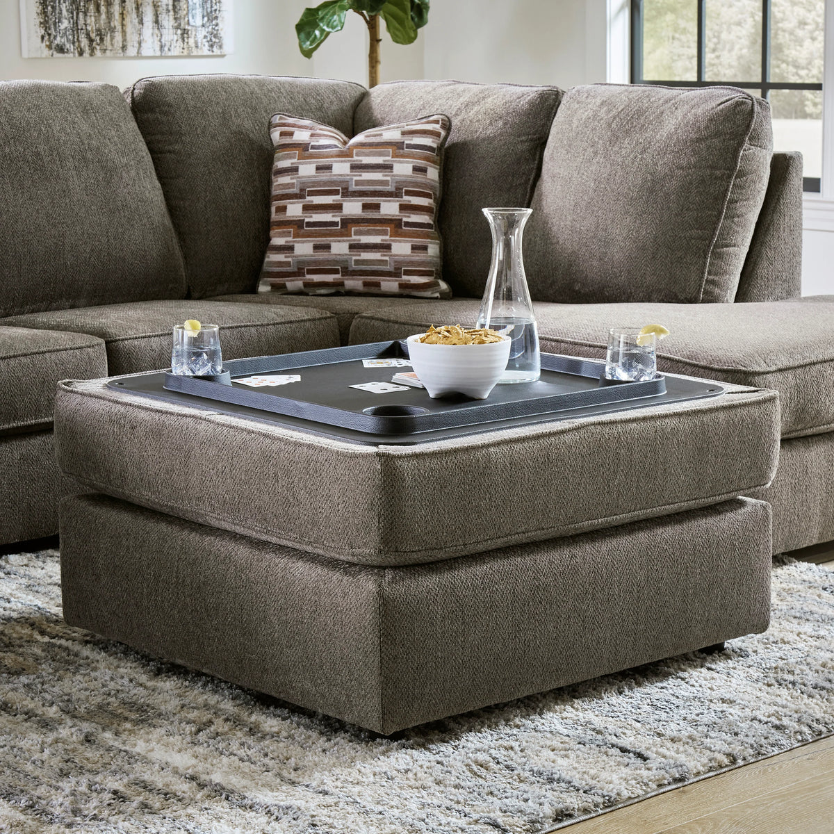Seccional de 2 piezas Chaise Putty O'Phannon