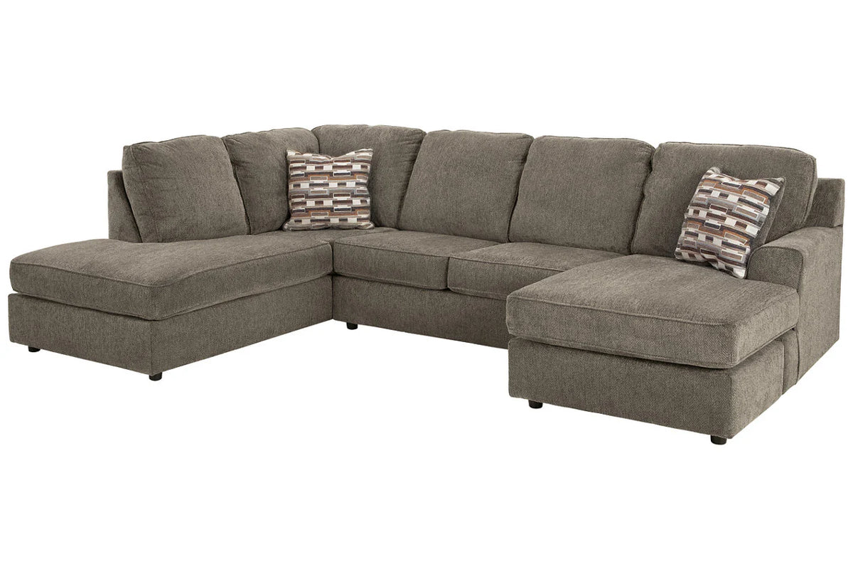 Seccional de 2 piezas Chaise Putty O'Phannon