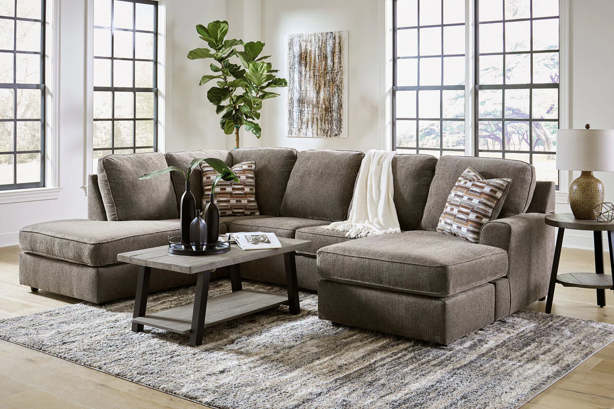 O'Phannon Putty Chaise Sectional 2-Piece