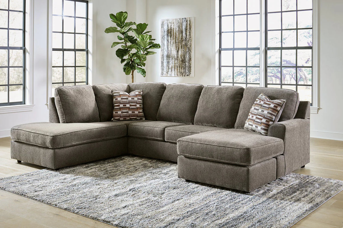 Seccional de 2 piezas Chaise Putty O'Phannon