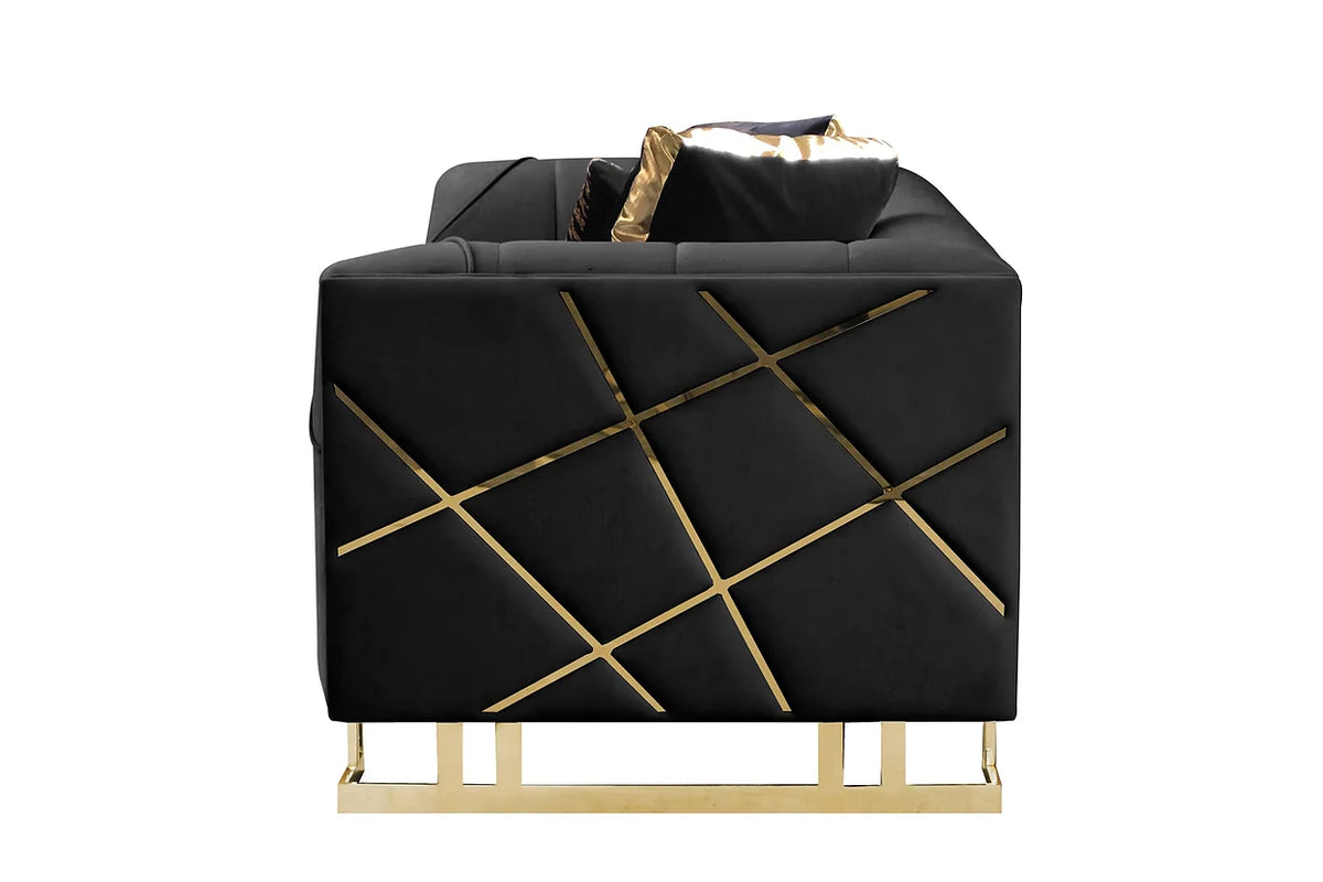 Designer Sofa and Loveseat Set