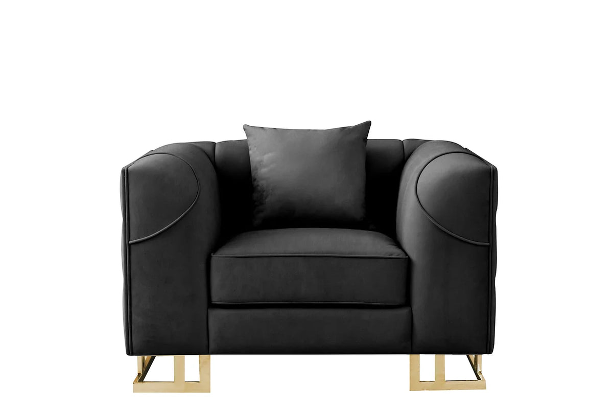 Designer Sofa and Loveseat Set