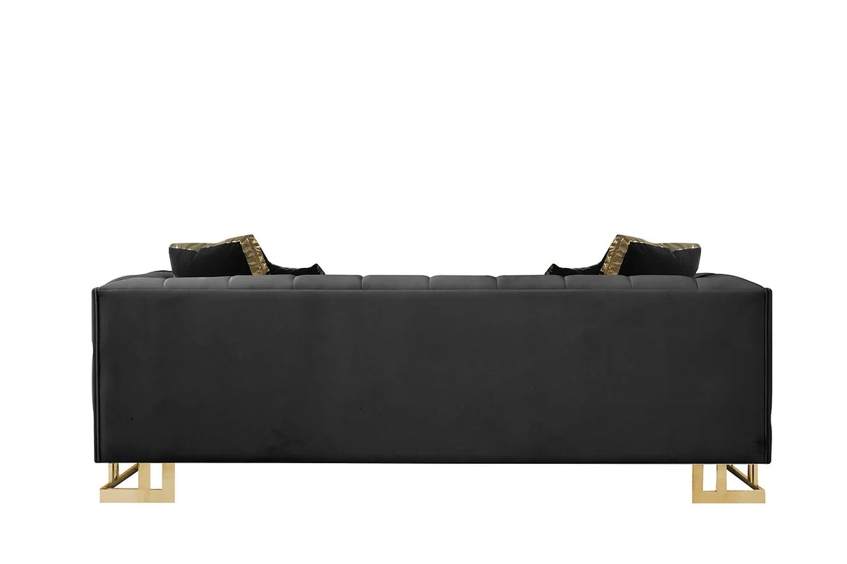Designer Sofa and Loveseat Set