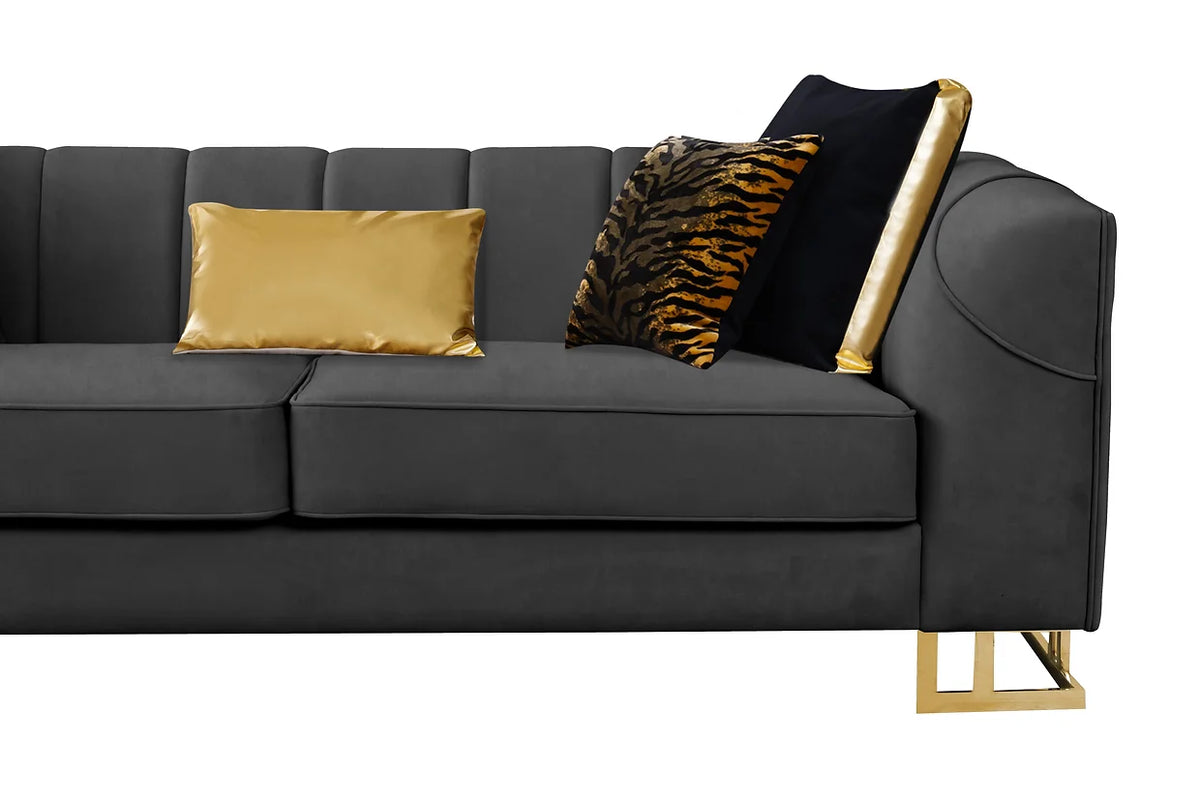 Designer Sofa and Loveseat Set