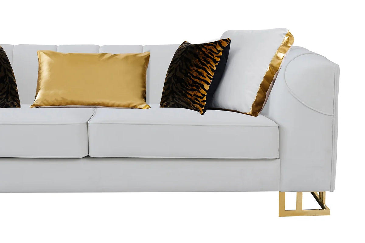 Designer Sofa and Loveseat Set