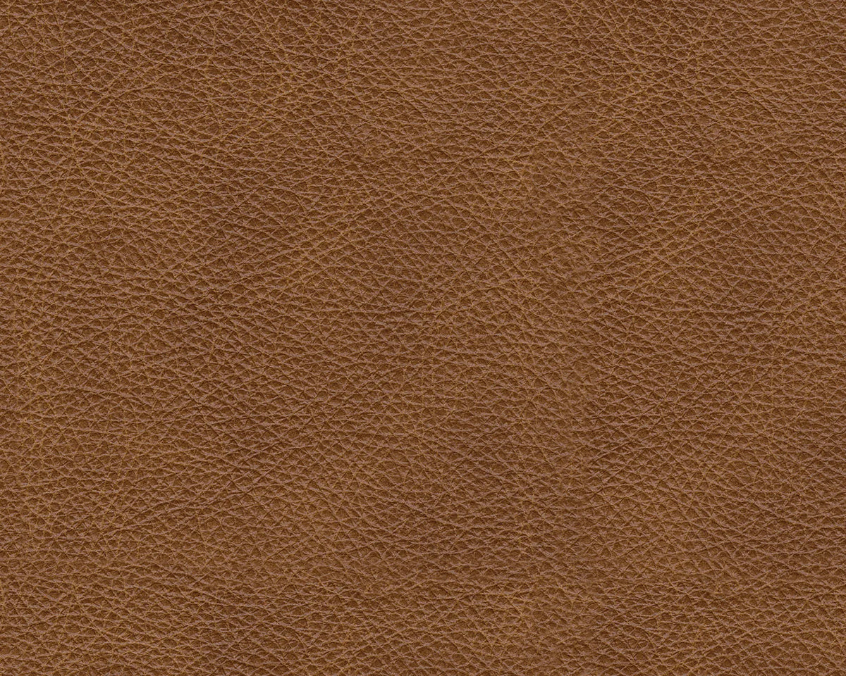 Emilia Caramel Leather 3-Piece Modular Seating with Ottoman