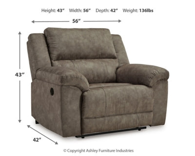 Laresview Fossil Gray Reclining Seating
