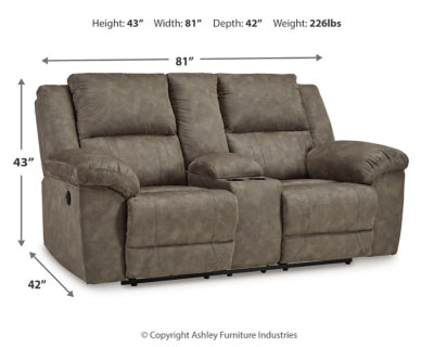 Laresview Fossil Gray Reclining Seating
