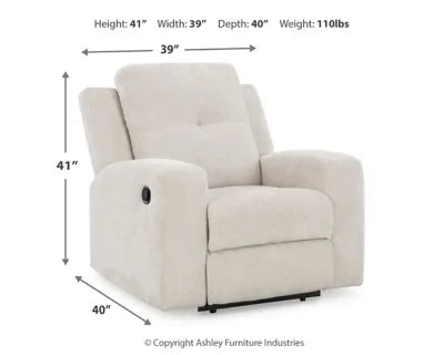 Danum Stone Recliner