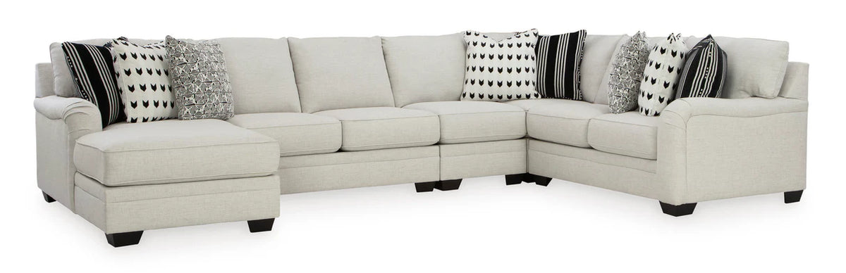 Huntsworth Dove Gray Chaise Sectional