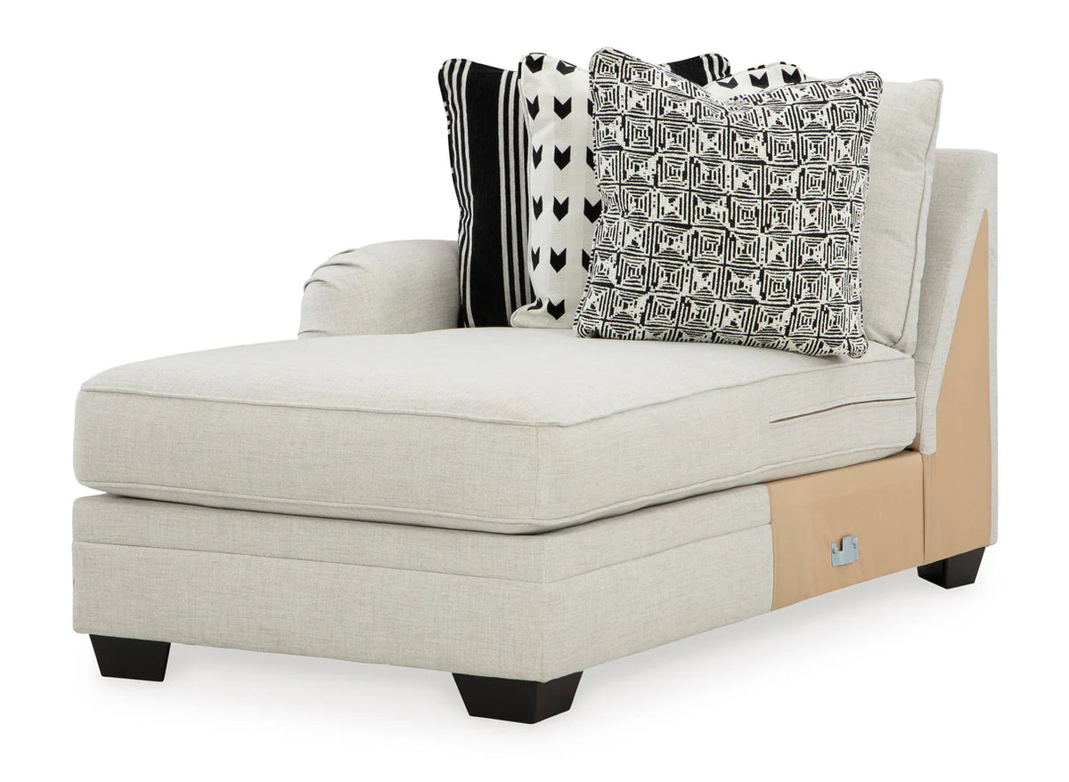 Huntsworth Dove Gray Chaise Sectional