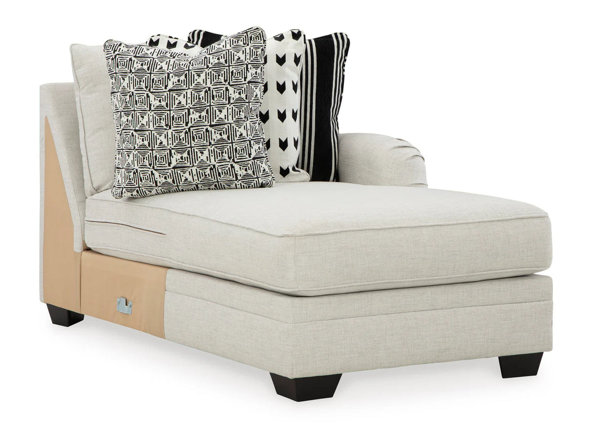 Huntsworth Dove Gray Chaise Sectional