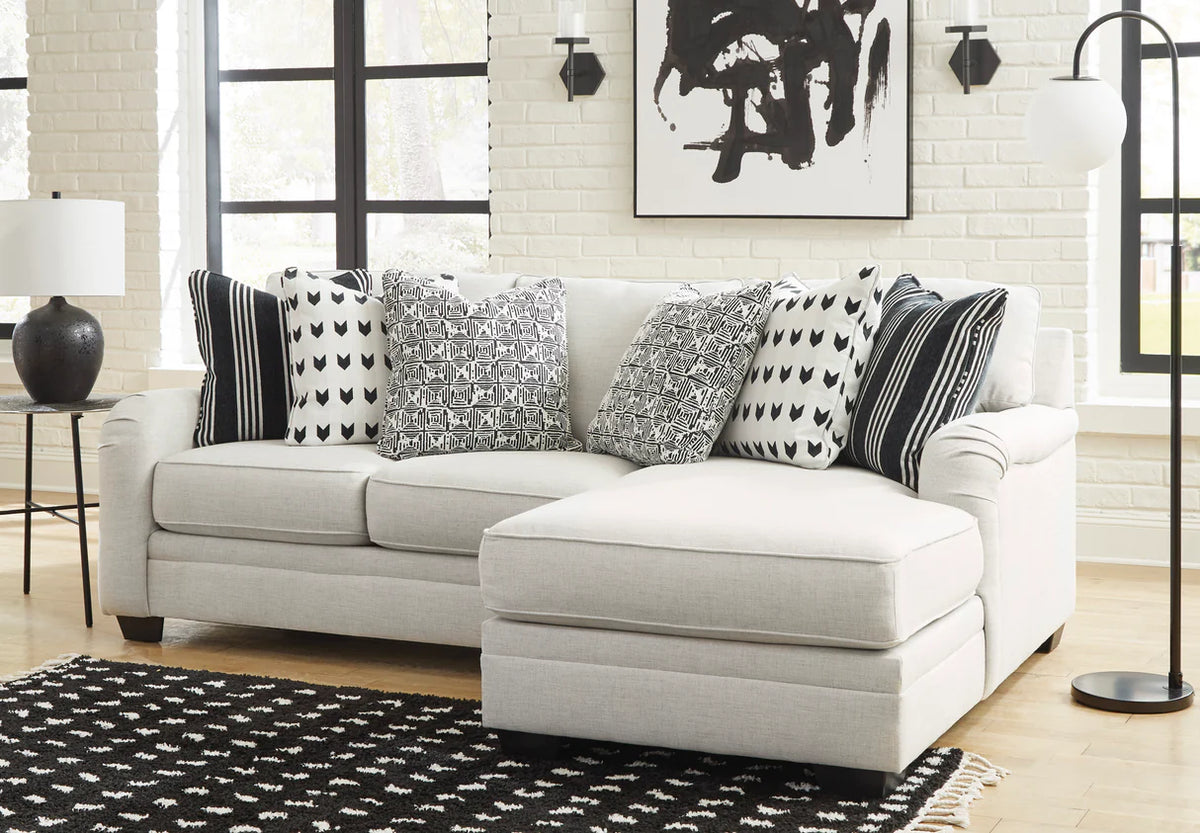 Huntsworth Dove Gray Chaise Sectional
