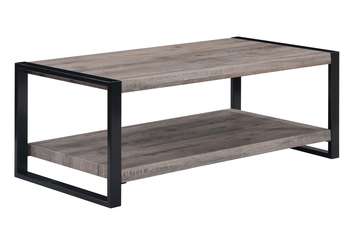 Mildred Gray Rectangular Coffee Table