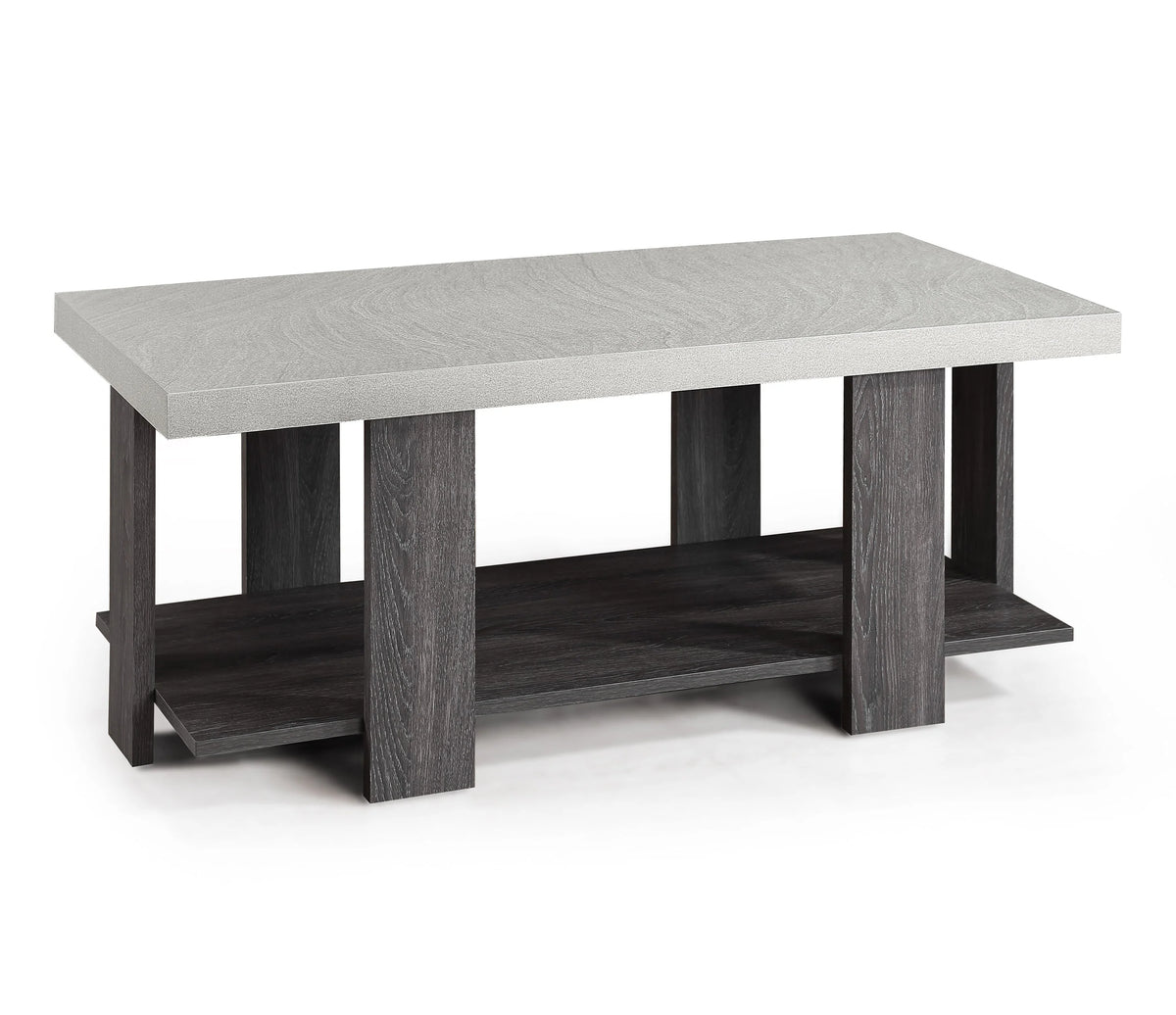 Boris Light Gray 3-Piece Coffee & End Table Set