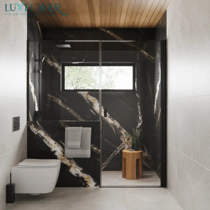 Panel impermeable de lujo metálico sin costuras