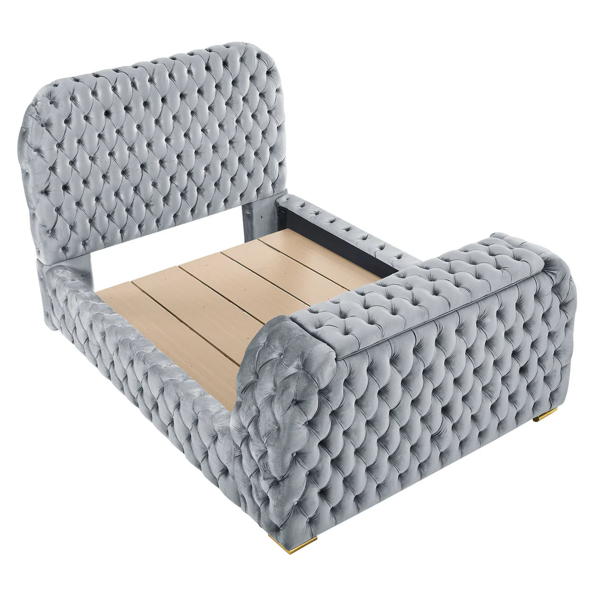 Natalia Upholstered Bedroom Set with TV Lift
