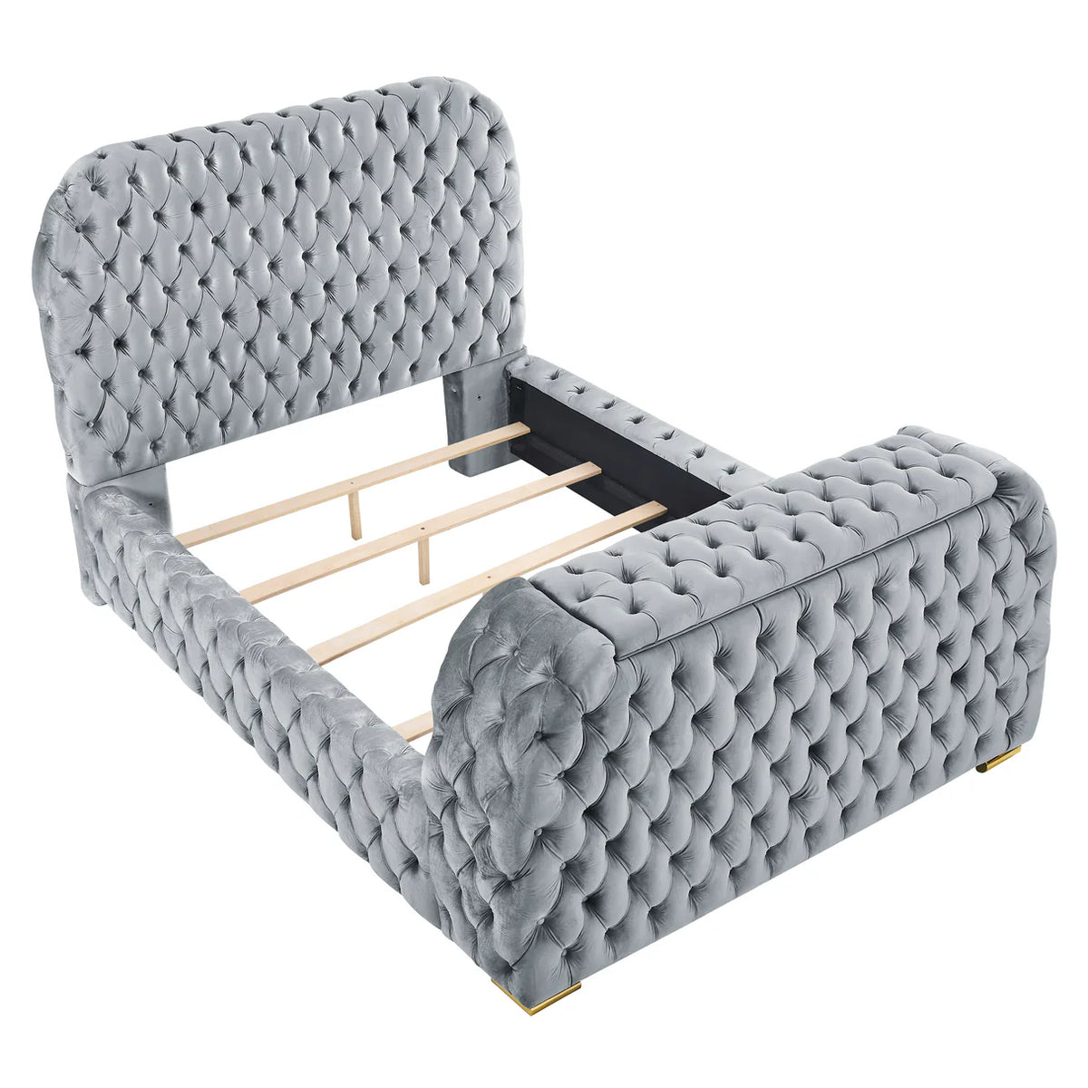 Natalia Upholstered Bedroom Set with TV Lift