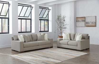 Sofá y loveseat Maggie en lino