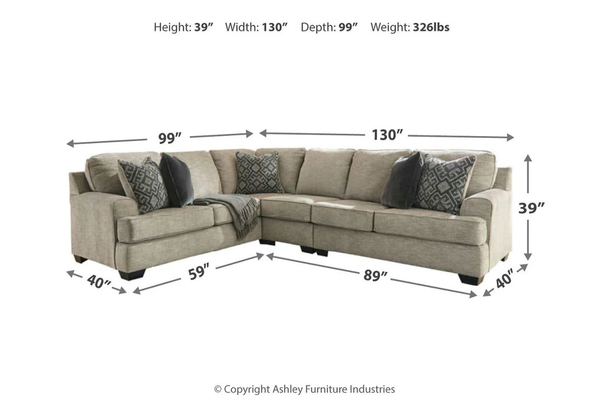 Bovarian Stone Sectional
