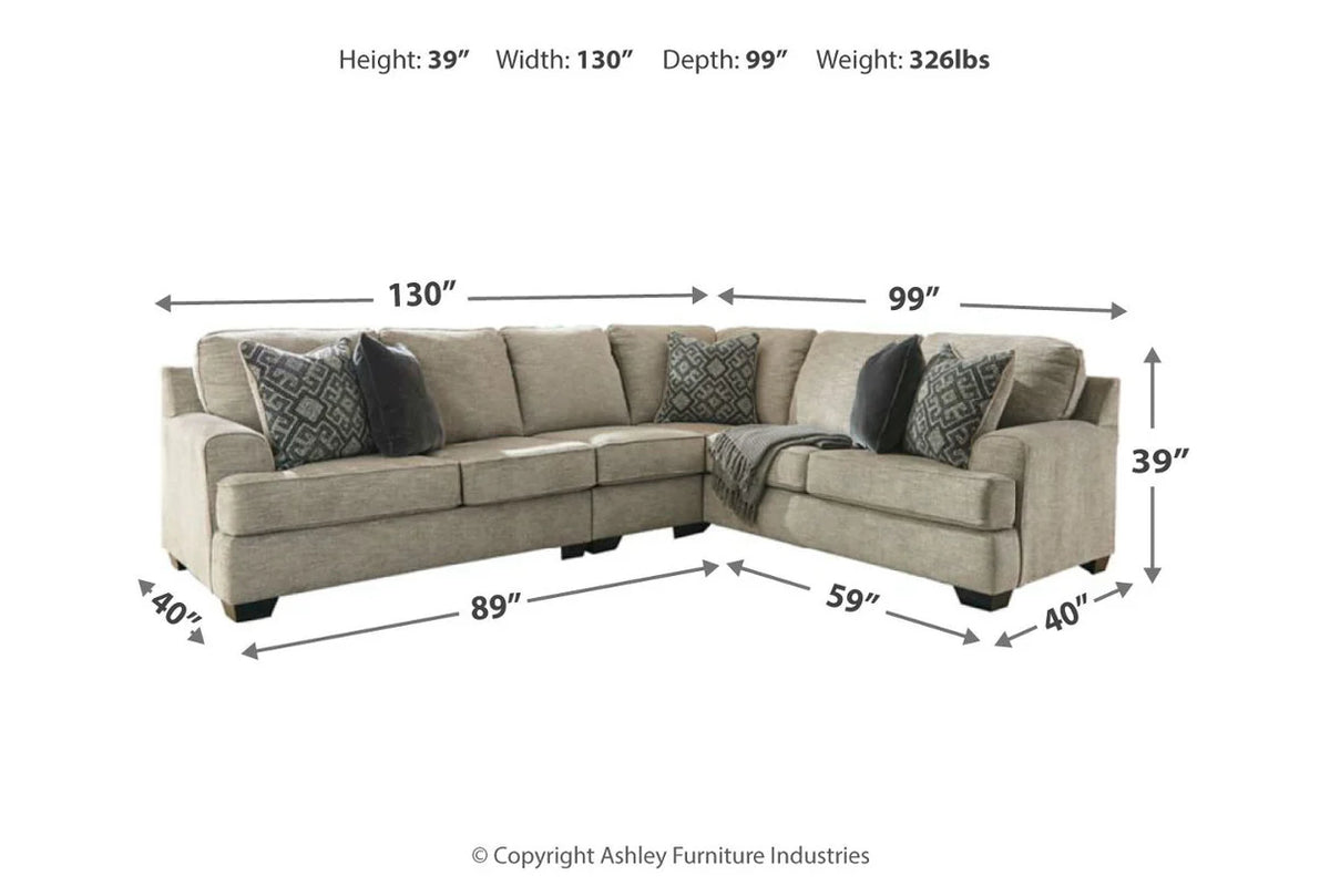 Bovarian Stone Sectional