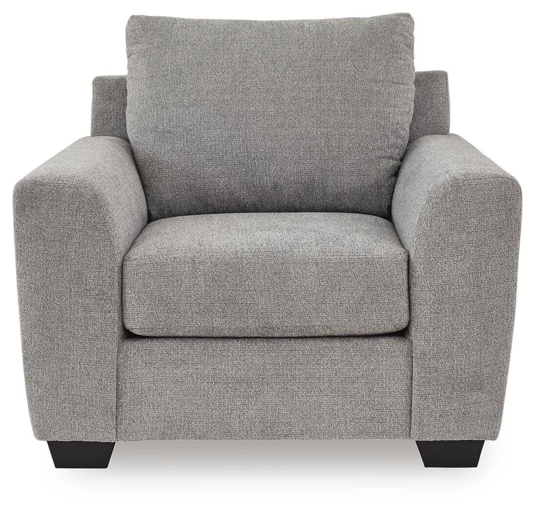 Loreo Flint Gray Sofa, Loveseat, Chair or Ottoman