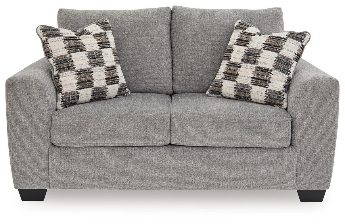 Loreo Flint Gray Sofa, Loveseat, Chair or Ottoman