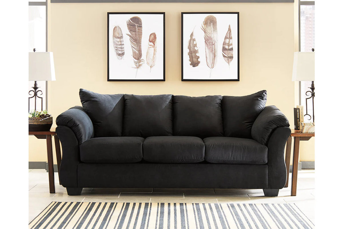 Darcy Sofa, Black, Blue or Gray