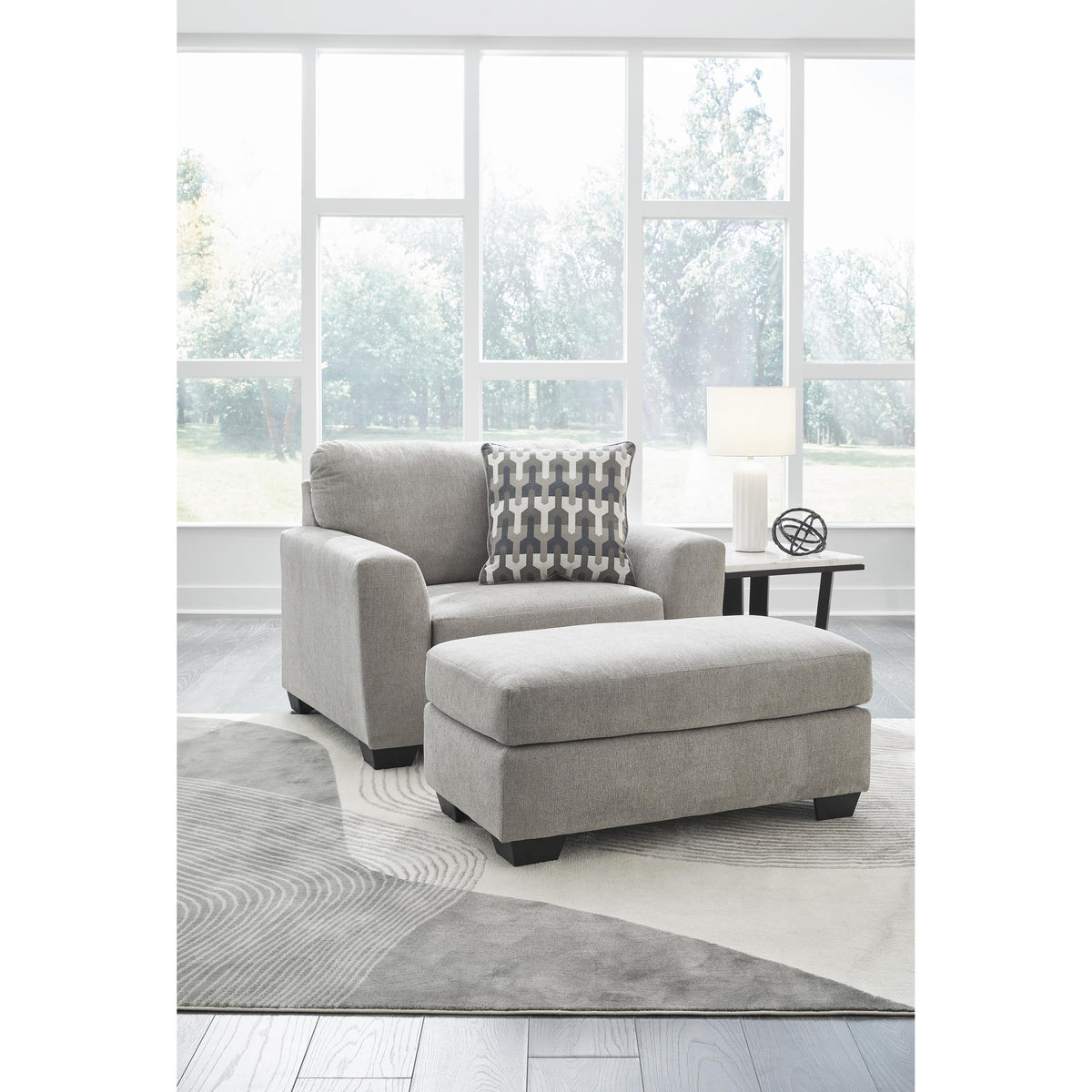 Avenal Park Flannel Chair and Ottoman, Choose Your Pieces