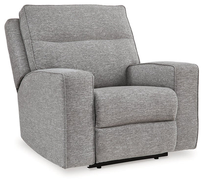 Biscoe Pewter 3-Pieces Power Reclining Living Room Set