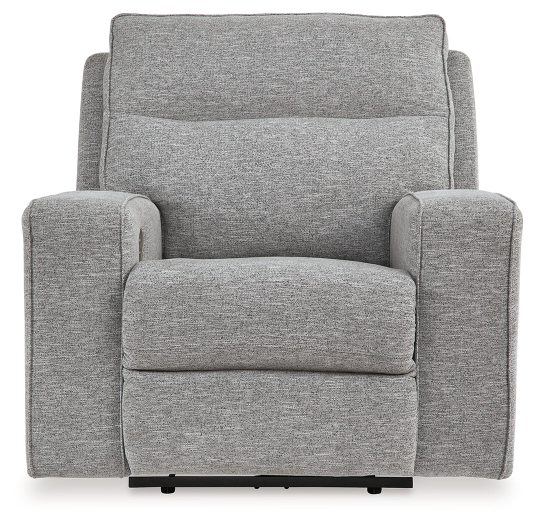 Biscoe Pewter 3-Piece Power Reclining Set or Seats