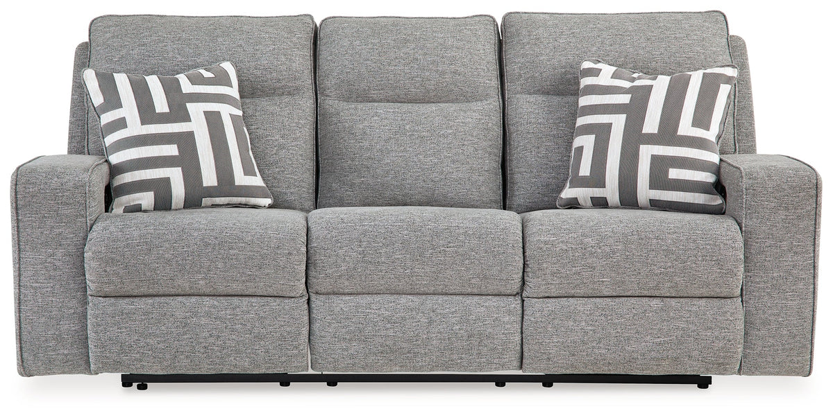 Biscoe Pewter 3-Piece Power Reclining Set or Seats