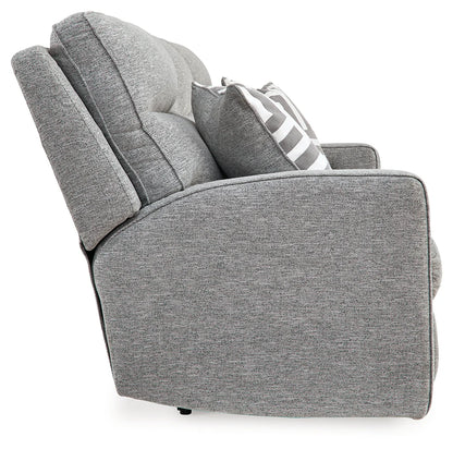 Biscoe Pewter 3-Pieces Power Reclining Living Room Set