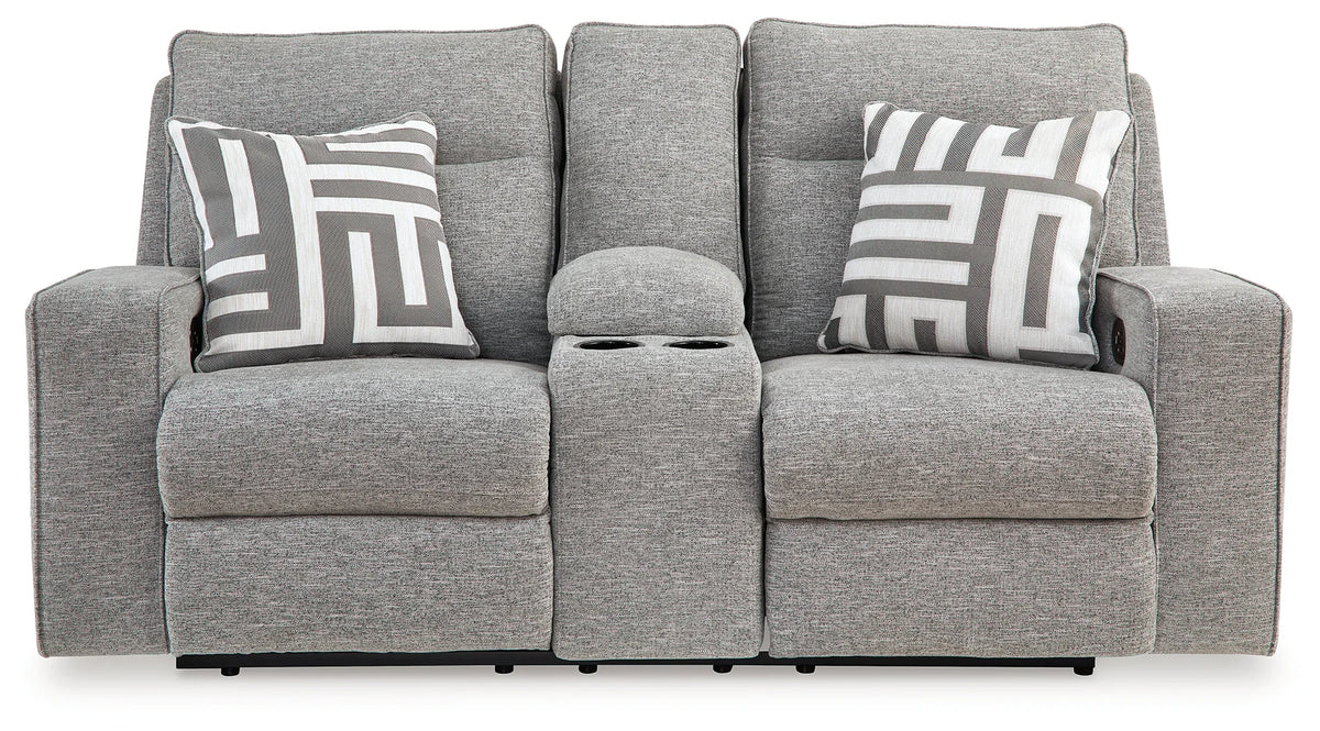 Biscoe Pewter 3-Piece Power Reclining Set or Seats