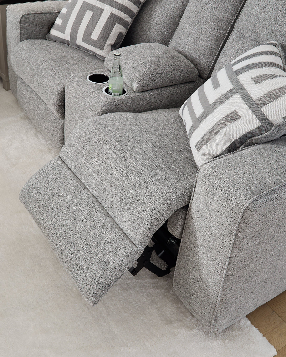 Biscoe Pewter 3-Piece Power Reclining Set or Seats