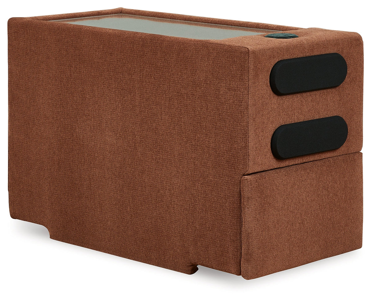 Modmax 8-Piece Modular Sectional with Audio Console