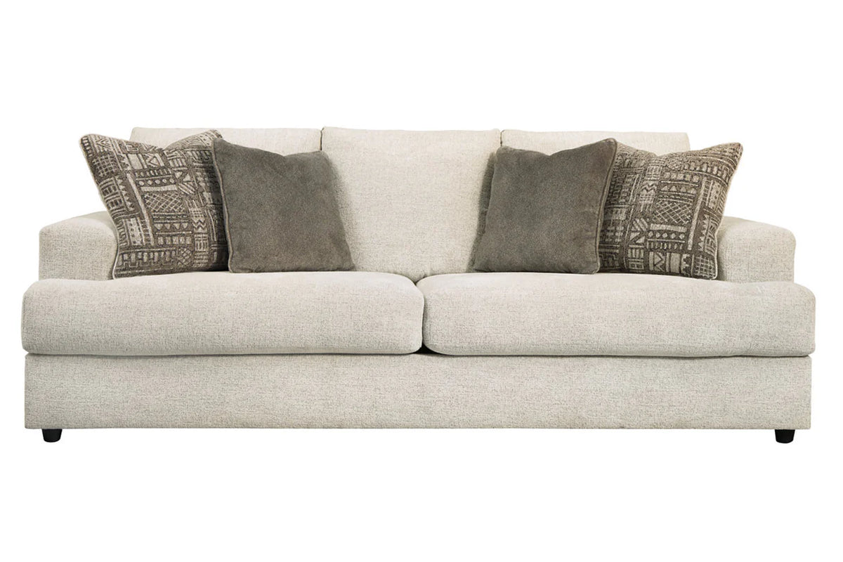 Sofá seccional de 3 piezas de lino Elyza