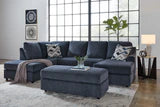 Albar Place Cobalt 2-Piece Chaise Sectional