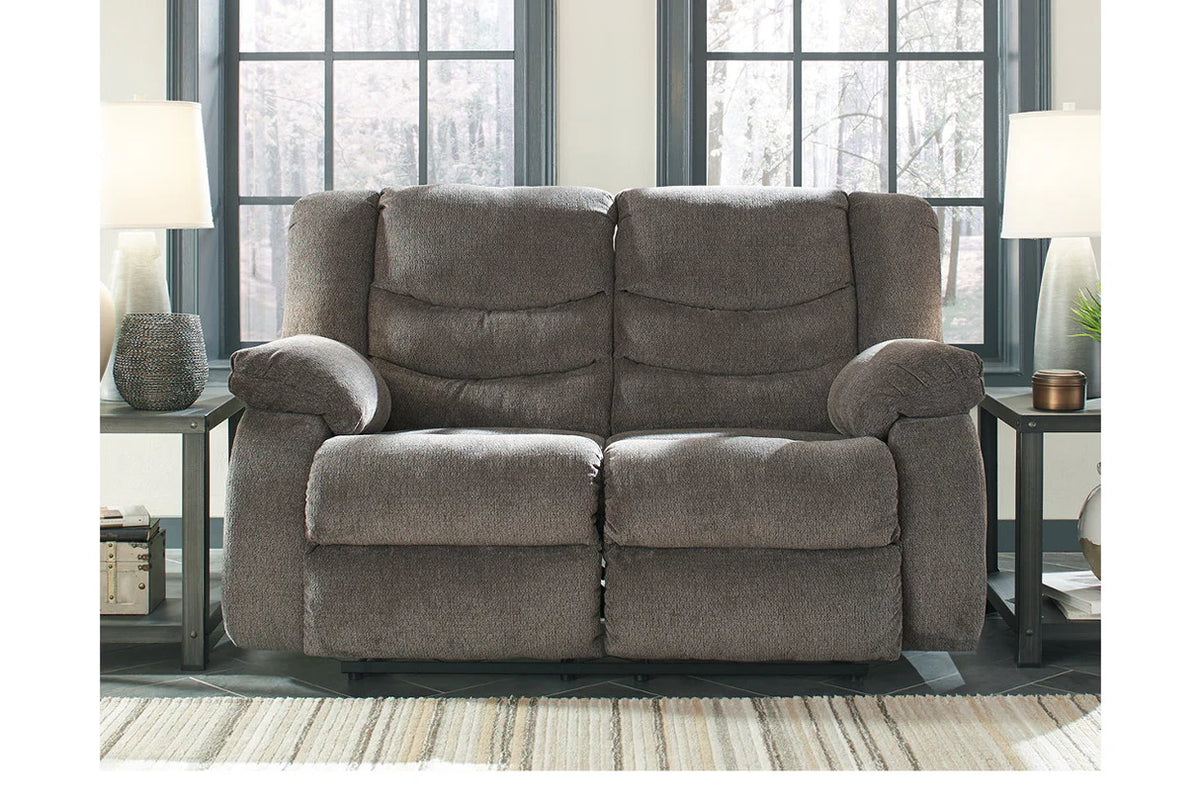 Tulen Gray Reclining Sofa or Loveseat