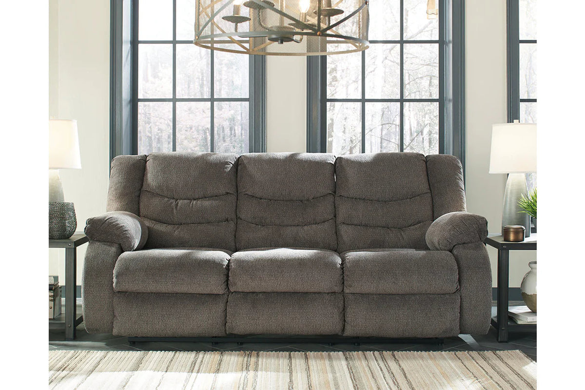 Tulen Gray Reclining Sofa or Loveseat