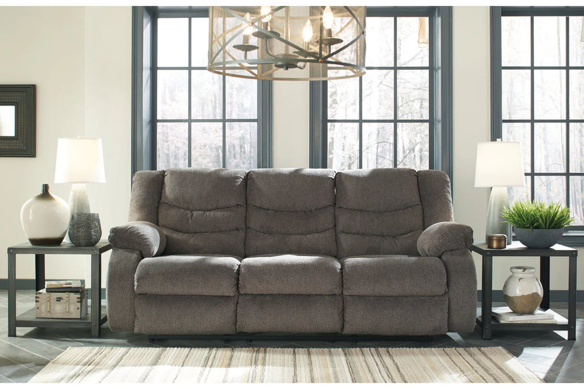 Tulen Gray Reclining Sofa or Loveseat