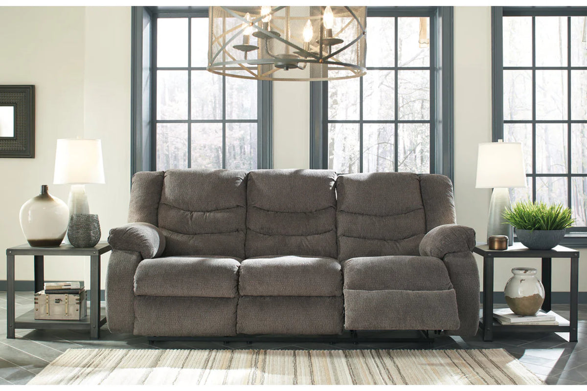 Tulen Gray Reclining Sofa or Loveseat