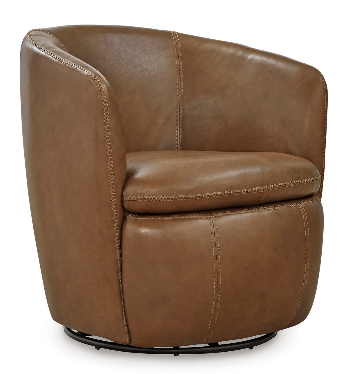 Kierreys Leather Swivel Chair
